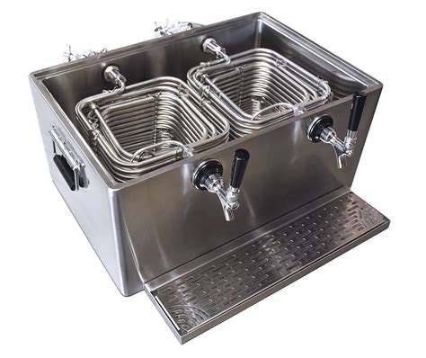 stainless steel jockey box drain|set up jockey box.